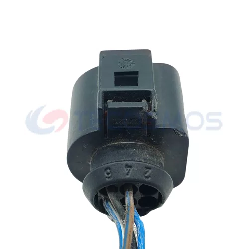 Wire Harness Plug of Automobile Waterproof Connector 6 Pin Female 1J0973713 - image 5